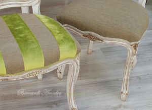 SE09 SL2 Parisian Chair Lacquered Antique White Pickled 09